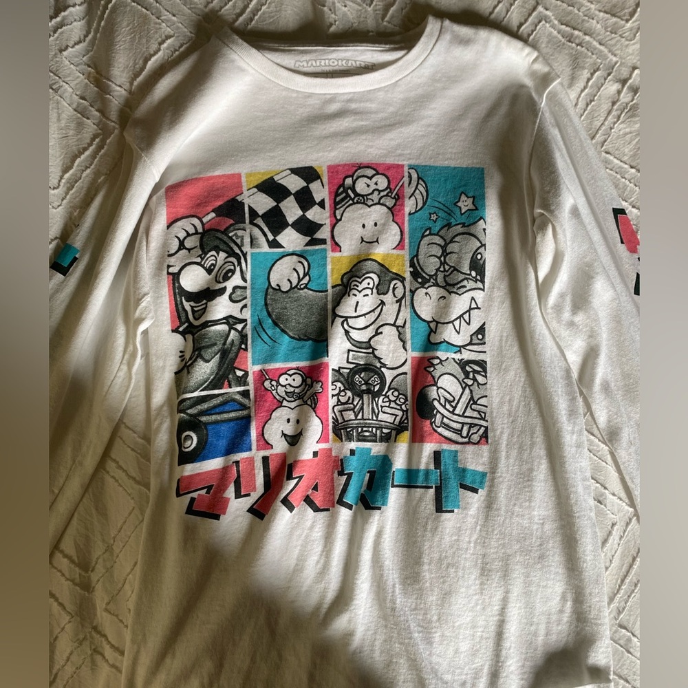 Mario crewneck tee